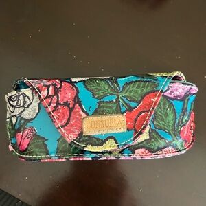 Consuela Colorful Floral Eyeglass Case